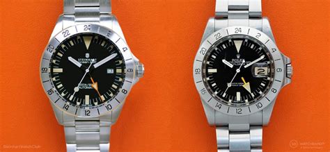 rolex explorer ii vs steinhart|steinhart leather strap.